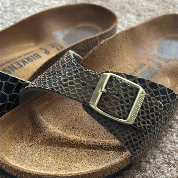 Birkenstock Snake Print Madrid Sandals - Picture 7 of 7